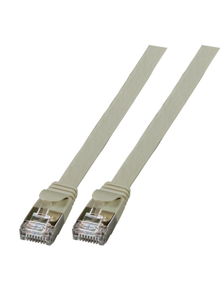Patchcord RJ45 U/FTP kat. 6A PVC szary 2m