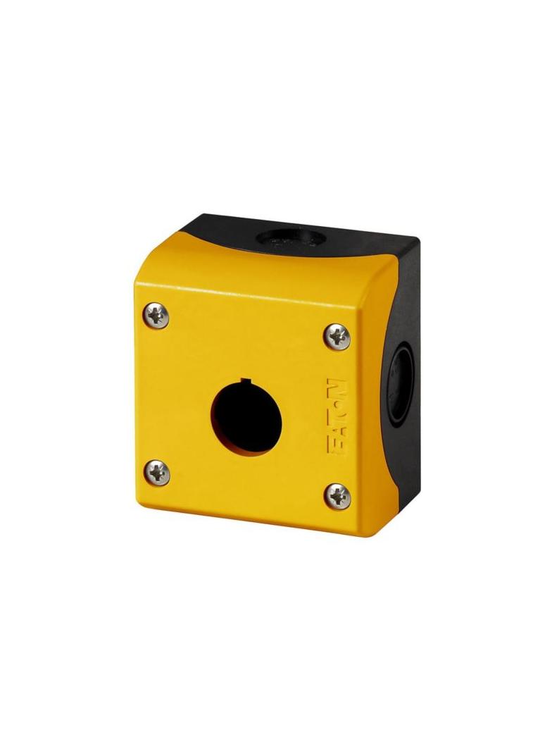 M22-IY1 Obudowa kasety 1-otworowa 22mm żółta IP67 216536 EATON