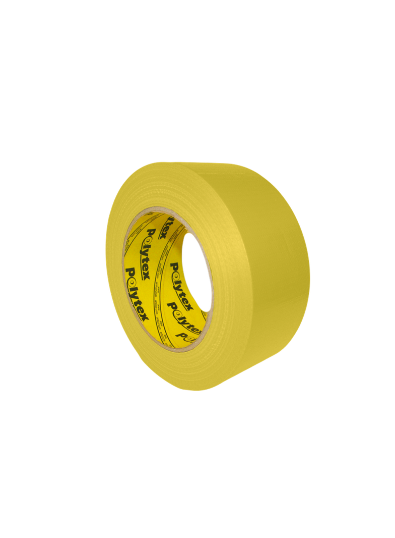 POLYTEX 118 profesjonalna taśma o różnorodnym zastosowaniu gr 0,25 mm x 48 mm x 9 m żółta