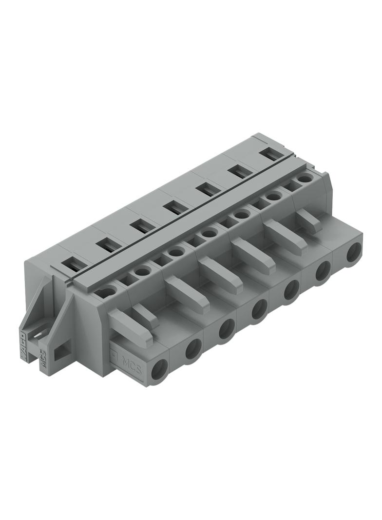 MCS-MIDI Classic gniazdo 7-bieg. szare raster 7,5 mm /25szt./ WAGO