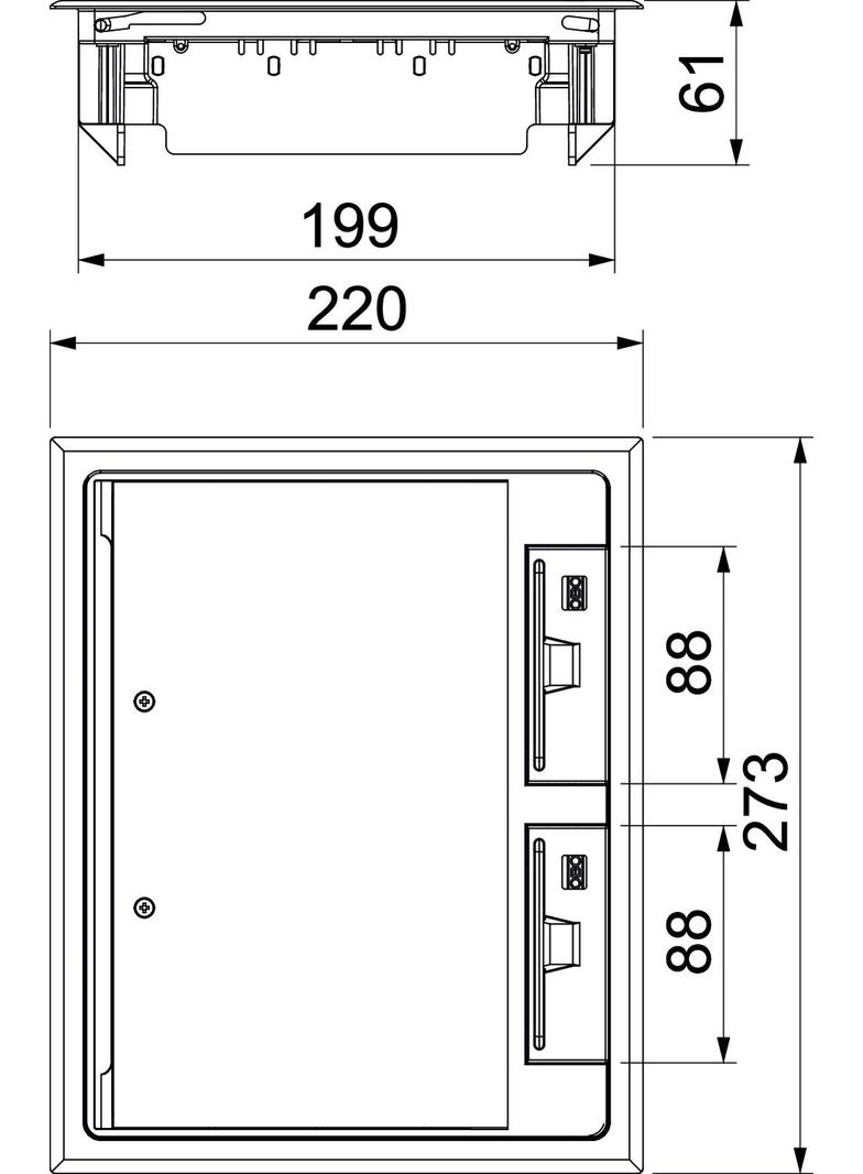 GES6DB, KASETA NA OSPRZĘT