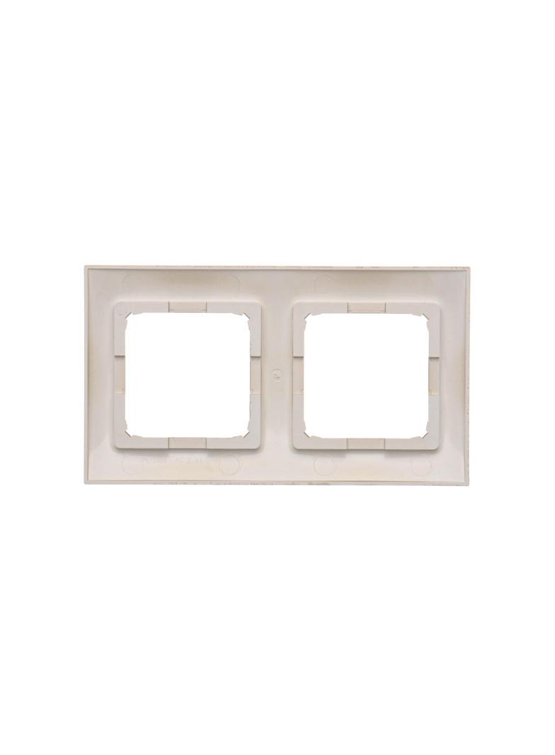 Simon 54 Premium Ramka 2-krotna PREMIUM IP20 / IP44 złoty mat DR2/44 KONTAKT