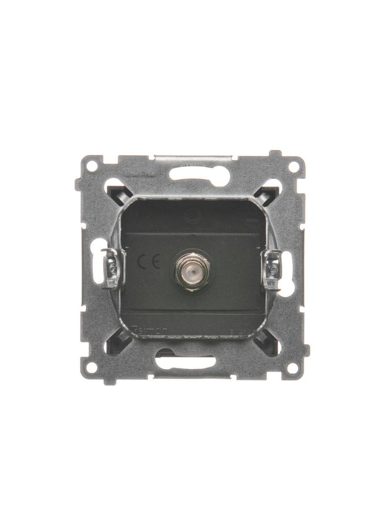 Simon 54 Gniazdo antenowe SAT pojedyncze Do instalacji indywidualnych antracyt