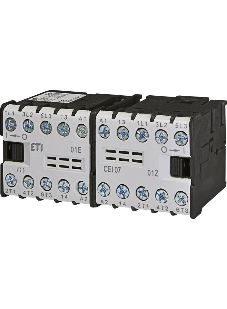 Styczniki mini z blokadą mech. CEI07.01-24V-50/60Hz 004641610 ETI