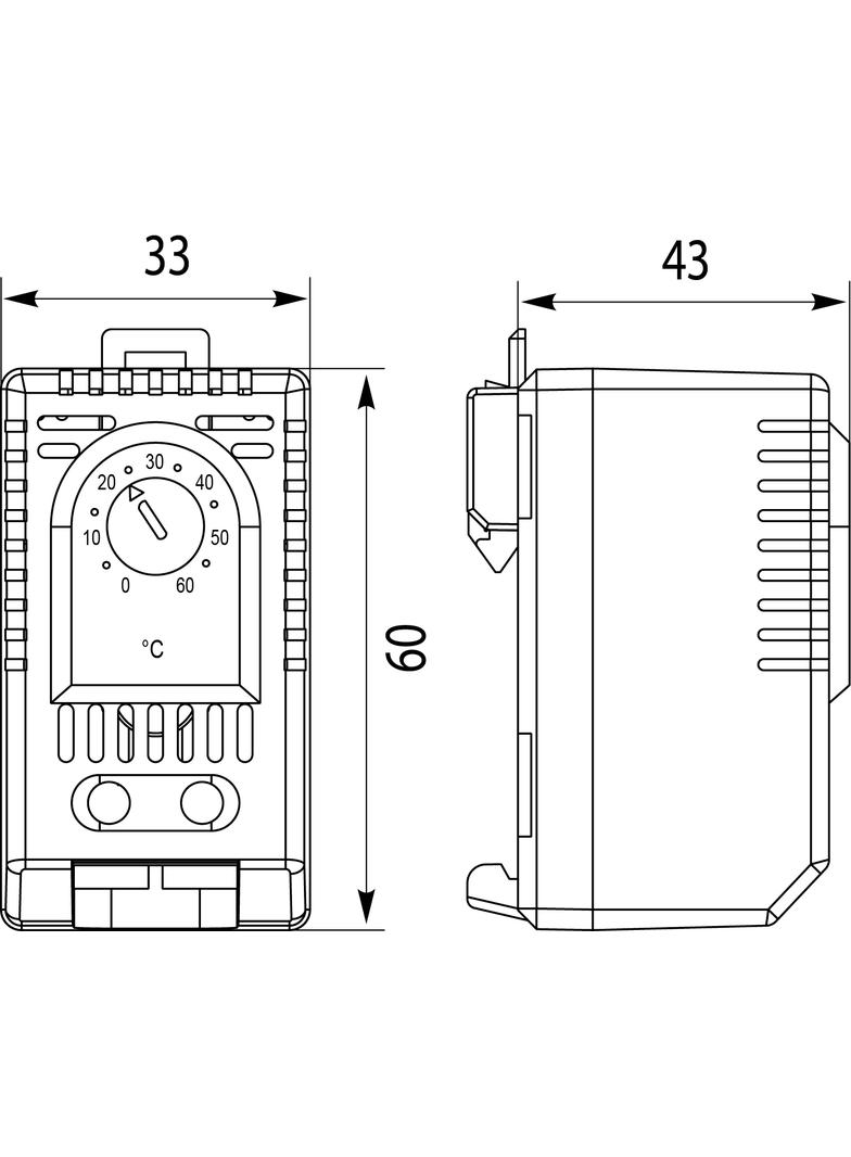 Termostat na chłodzenie TBZ8 OPATÓWEK