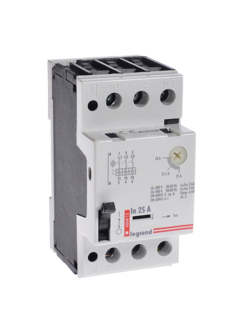 Wyłącznik Silnikowy 3P 11Kw 18-25A M 250 25 606812 LEGRAND