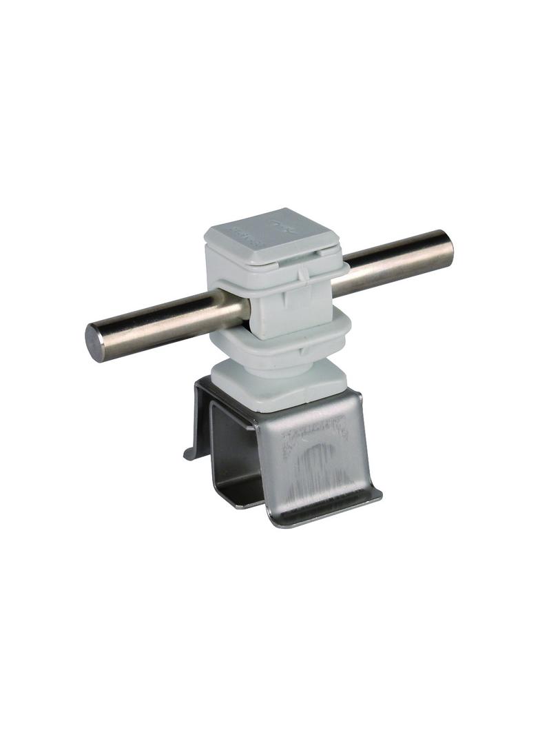 Wspornik ZIEGELsnap, stal nierdzewna NIRO/ tworzywo, szary