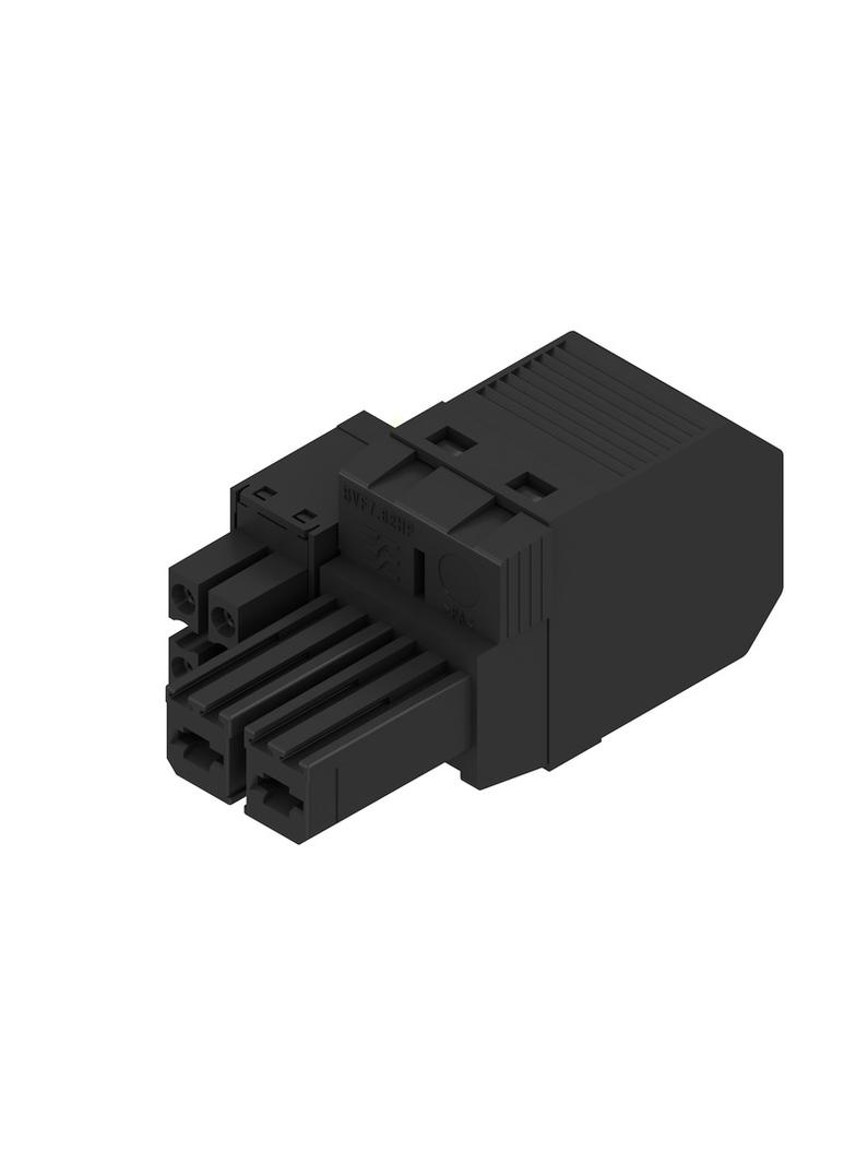 BVF 7.62HP/02/180 BCF/04R SN BK BX Złącze kablowe do płytek drukowanych /65szt./ WEIDMULLER