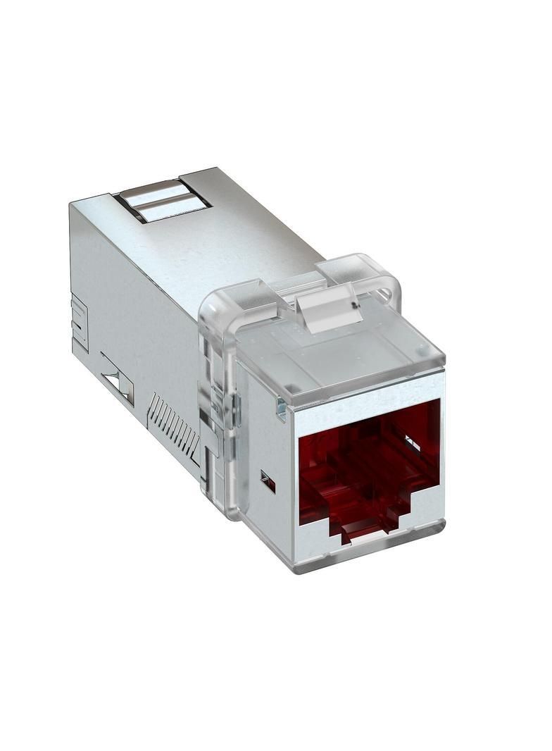 ASM-C6A G, Moduł RJ45, kat.6A, ekranowany
