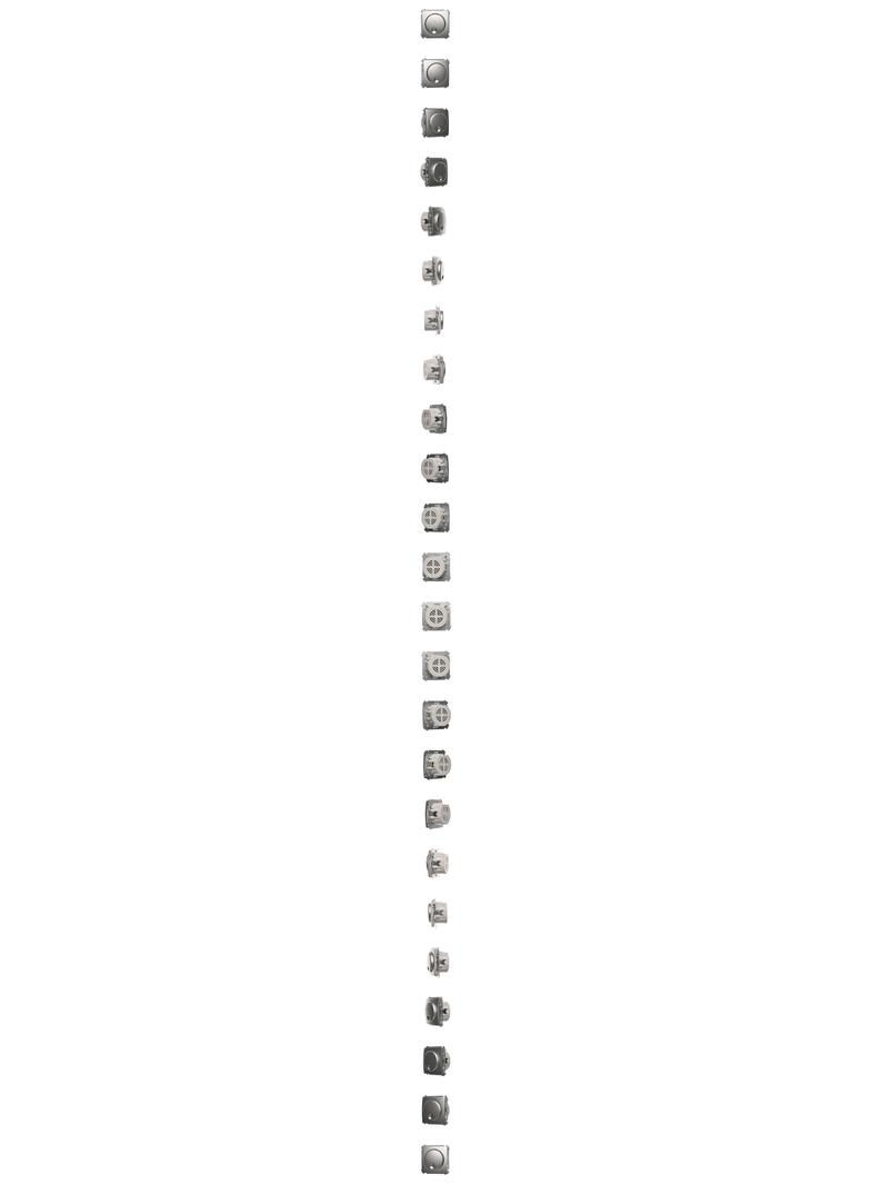 Simon Basic Regulator 1–10 V . Do załączania i regulacji źrodeł światła z zasilaczami sterowanymi 1–10 V srebrny mat BMS9V.01/43 KONTAKT
