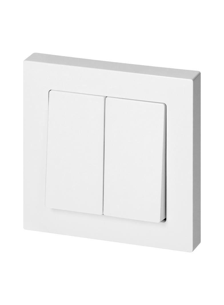 Łącznik podtynkowy świecznikowy Malta, 10A, 250V, WP-2M, biały