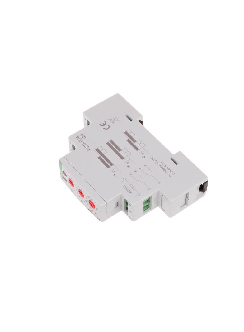 Przekaźnik czasowy z podtrzymaniem po zaniku napięcia zasilania styk 1Z/R 12-264V PCU-504UNI F&F