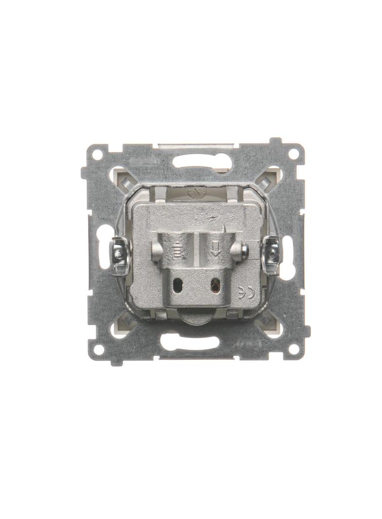 Simon 54 Gniazdo R-TV-DATA złoty mat