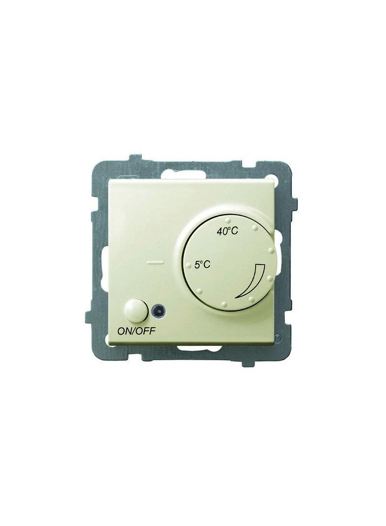 AS Regulator temperatury z czujnikiem napowietrznym kolor ecru RTP-1GN/m/27 OSPEL