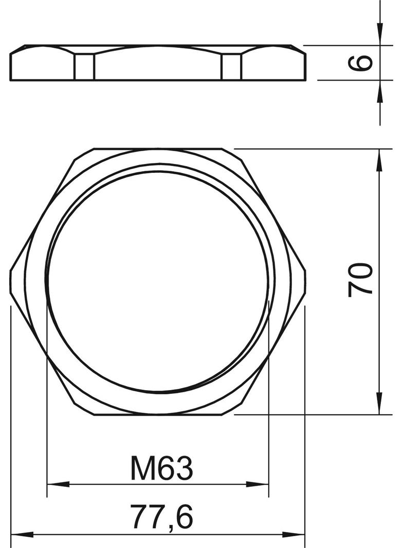 PRZECIWNAKRĘTKI M63X1,5 MS/NIK.
