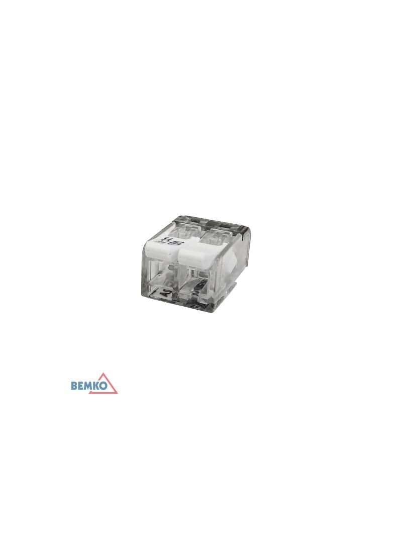 SZYBKOZŁĄCZKA 4mm2 x 2 - 100 SZT