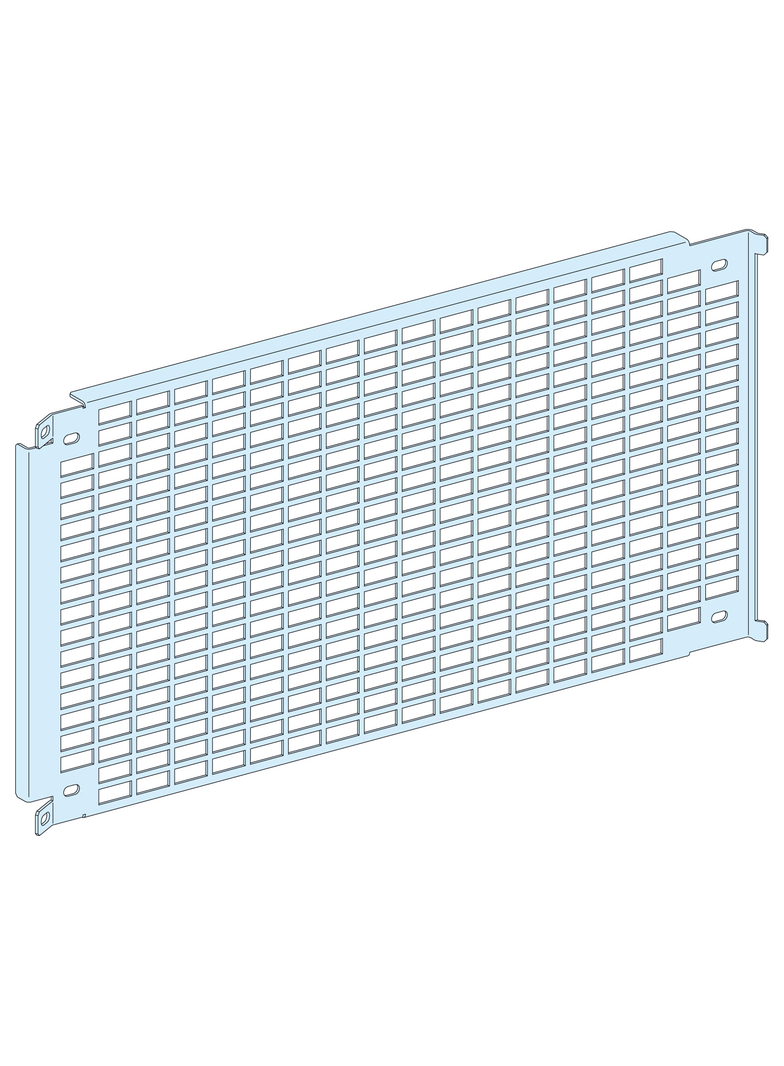 Rozdzielnice PrismaSet, płyta montażowa perforowana 6 modułów 300mm