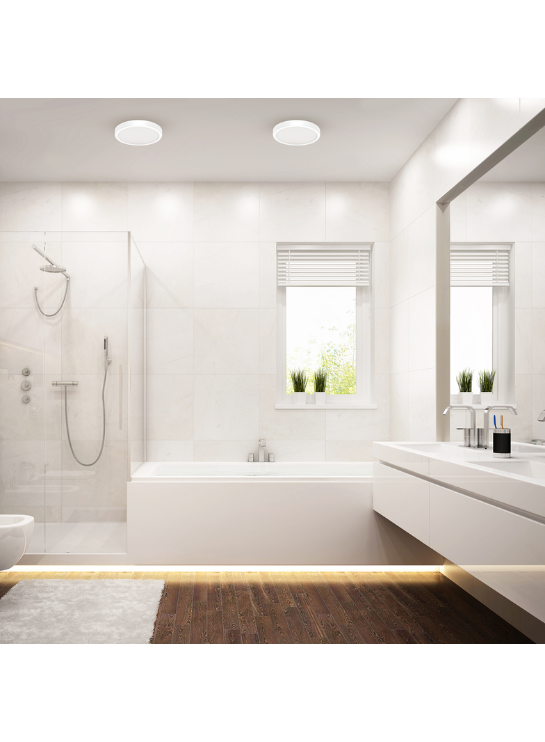 MILAGRO Plafon Vera 12W 4000K Biały IP65