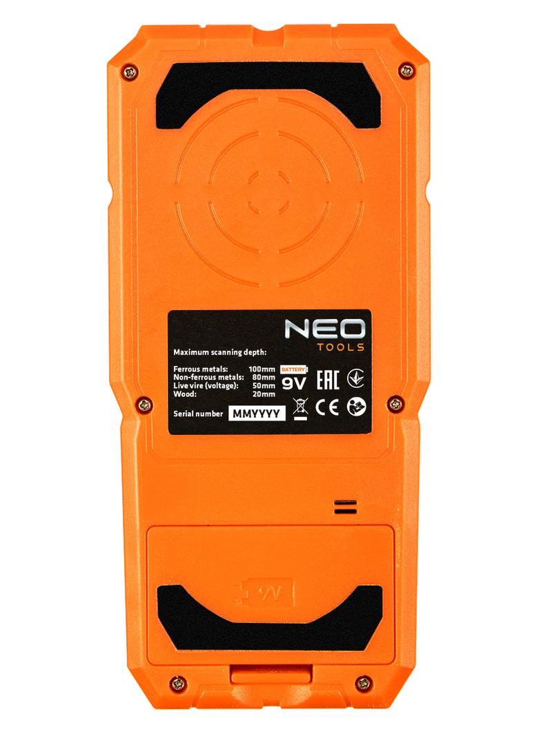 Wykrywacz z wyświetlaczem, 3 w 1