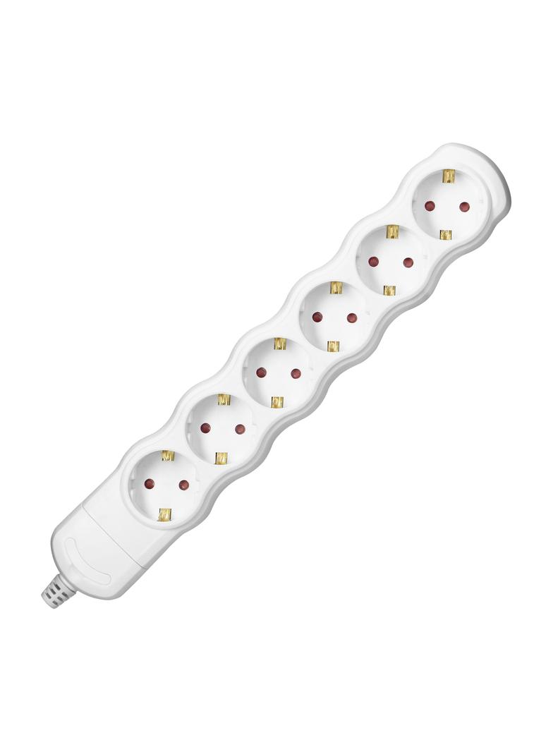 Rozgałęźnik wielogniazdowy 6x2P+Z Schuko biały OR-AE-13268(GS)/W ORNO