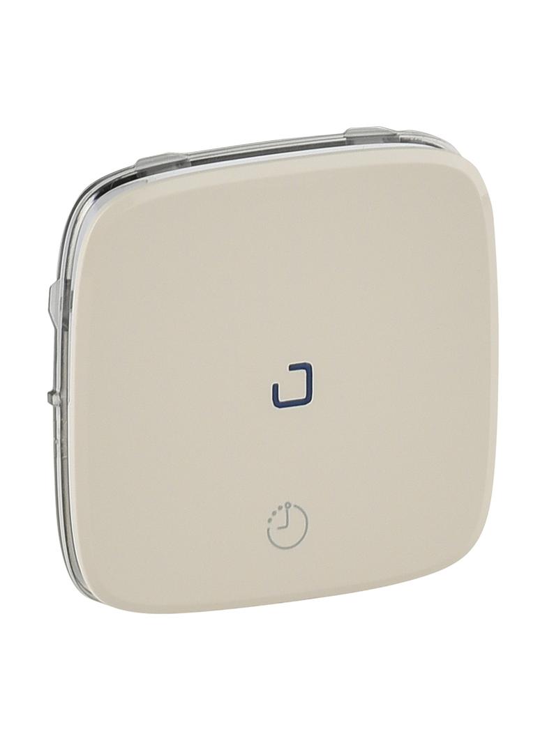 VALENA ALLURE - KLAWISZ KREMOWY ŁĄCZNIKA CZASOWEGO Z ZACISKIEM N LUB BEZ ZACISKU N, Legrand