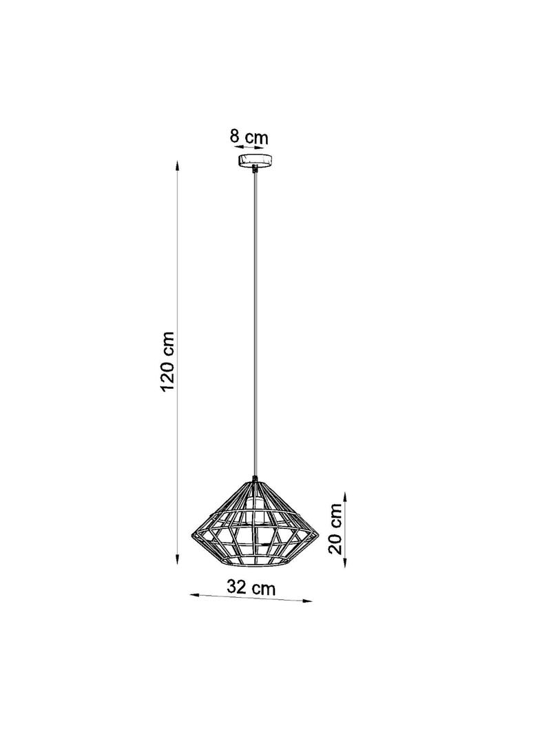 Sollux Lampa wisząca UMBERTO biała SL.0293