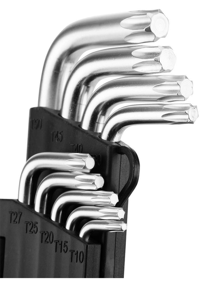 Klucze Torx T10-T50, zestaw 9 szt.