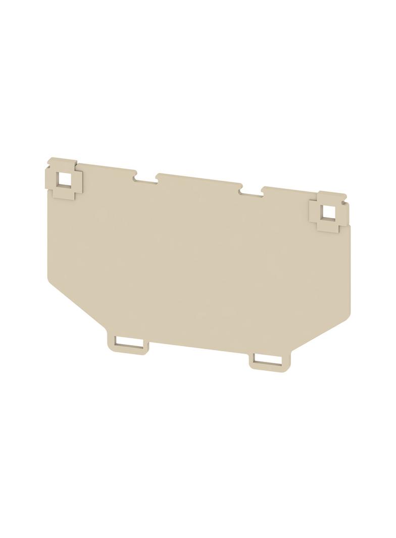 WTW WF8 Płyta separacyjna (terminal), Płyta zamykająca i pośrednia, 109.8 mm x 66.95 mm, Ciemnobeżowy /20szt./ 1780900000 WEIDMÜLLER