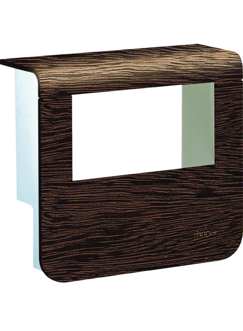 tehalit.SL Pokrywa nośnika urządzeń 20x55 2*45x45 sucupira SL20055932D6 HAGER