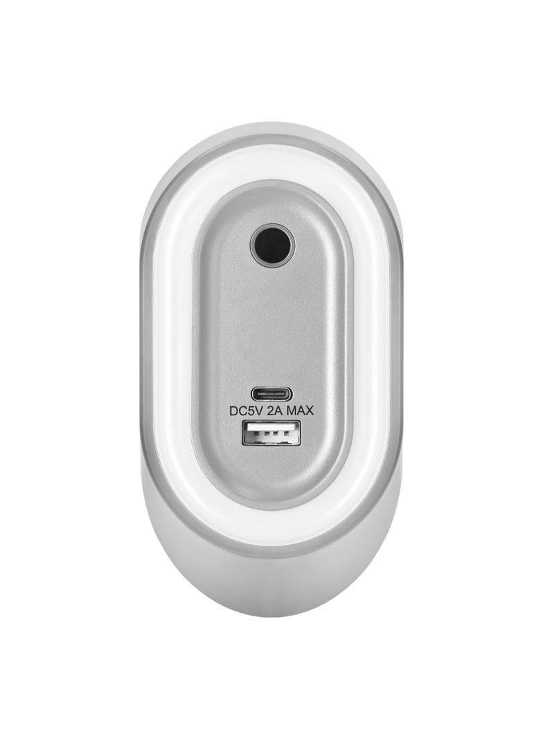 AGRA lampka podszafkowa LED 2,5W, 80lm, 4000K, z włącznikiem bezdotykowym i funkcją ładowania USB A+ AD-OM-6564L4/G/USB ORNO