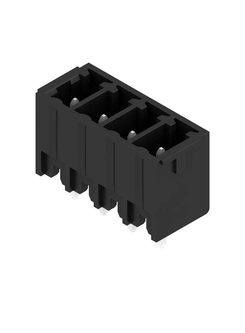 SC 3.81/04/180G 3.2SN BK BX Wtyki PCB (złącza płyty), 3.81 mm, Liczba biegunów: 4, kąt odejścia: 180° /50szt./ 1793540000 WEIDMÜLLER
