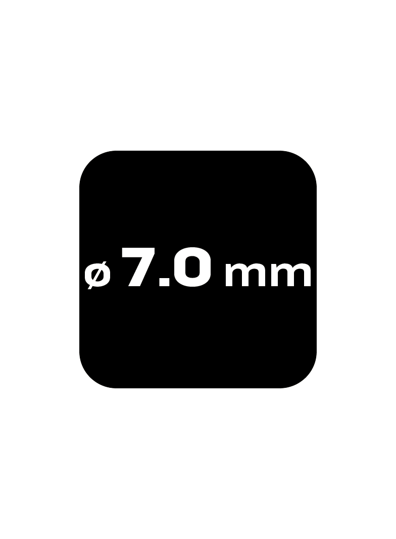 Wiertło do metalu HSS-Co, 7.0 mm