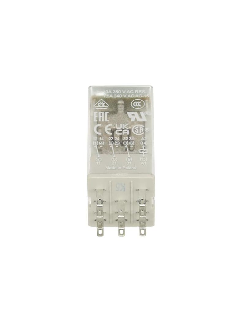 Przekaźnik CR-M024DC3L, A1-A2=24V DC, 3 styki c/o 250V/10A, LED 1SVR405612R1100 ABB