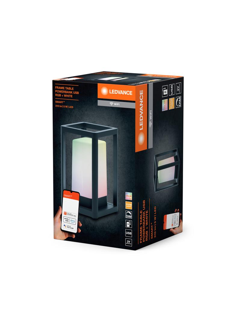 Oprawa SMART+ OUTD WIFI TABLE FRAME PBU SB RGBW