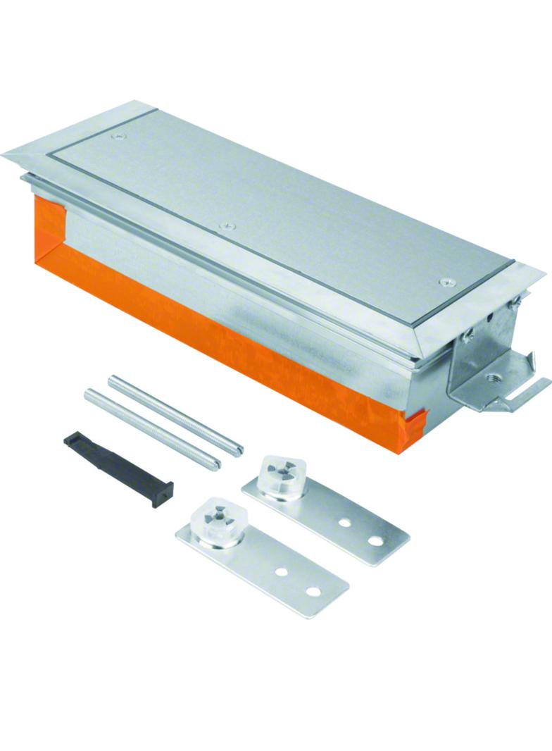 tehalit.BK Końcówka kanału wanna stalowa BKW 300x(90-130)mm stal BKWE300090 HAGER