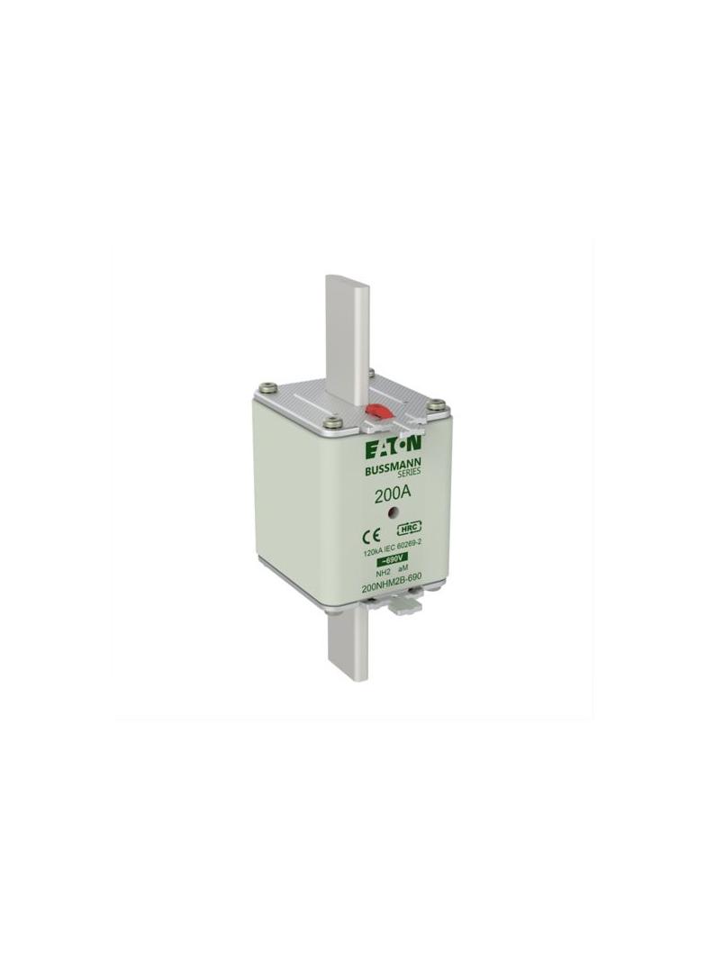 NH FUSE 200A 690V aM SIZE 2 Wkładka NH2 200A 690V AM podwójny wskaźnik 200NHM2B-690 EATON