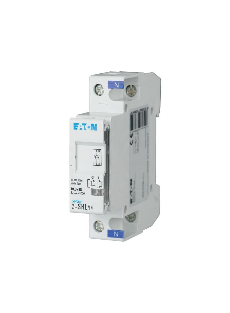 Z-SHL/1N Rozłącznik bezpiecznikowy cylindryczny 10x38mm 1P+N 263884 EATON