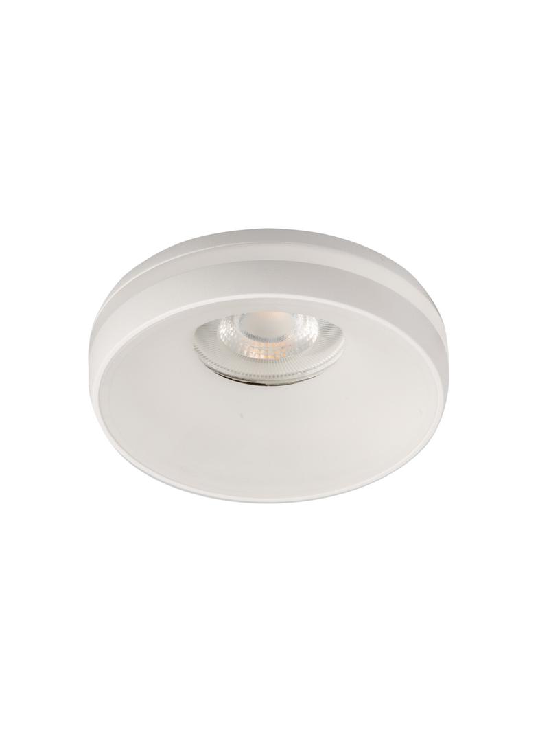 ELICEO DSO W Oczko sufitowe ELICEO DSO W kwadratowy stop aluminium kolor biały 1XGx5,3/GU10 35288 KANLUX