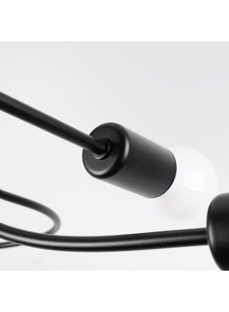 Żyrandol LEVAR 4 czarny