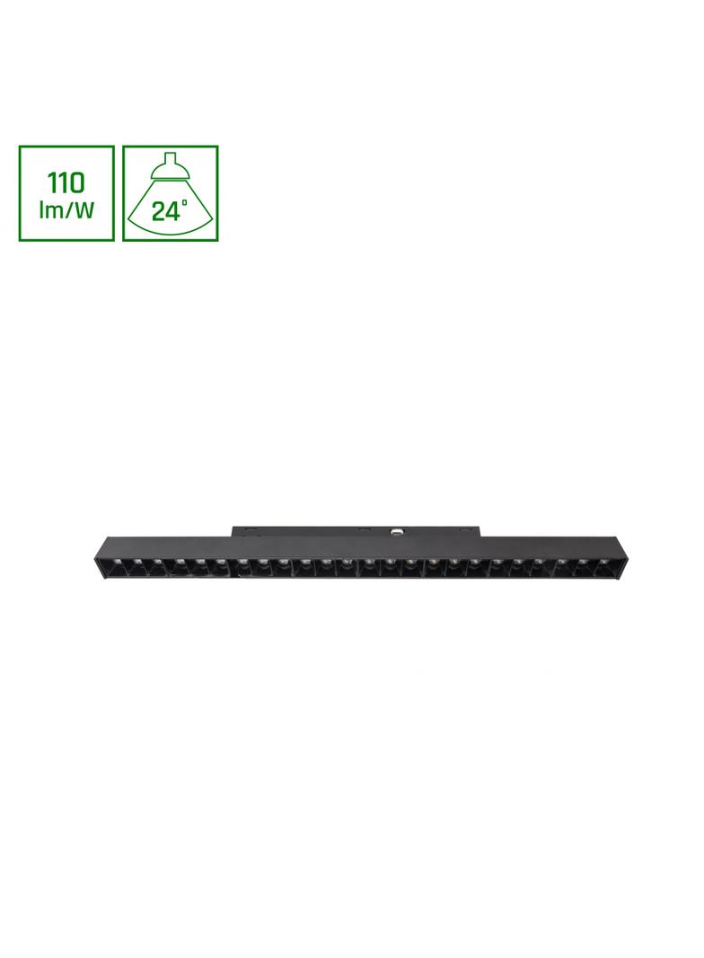 SYSTEM SHIFT BASIC - GRID M OPRAWA LINIOWA 330MM 18W 2700K CZARNY