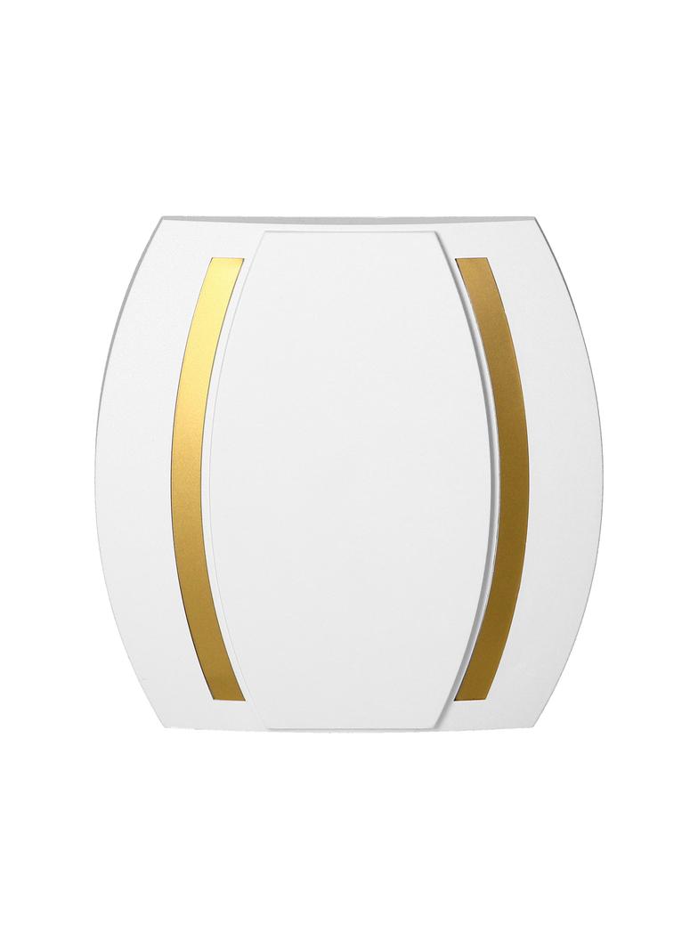 Dzwonek elektromechaniczny dwutonowy KAMELEON 8V biało-złoty OR-DP-VD-163/W-C/8V ORNO