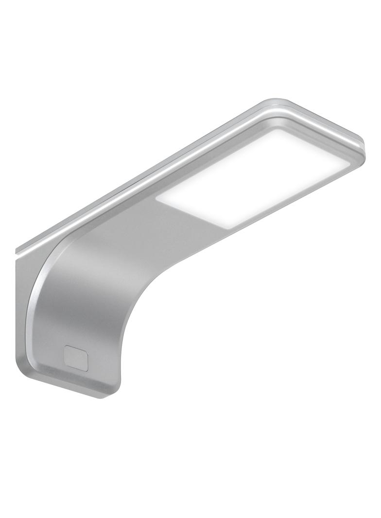 TUNIS lampka podszafkowa 3,5W, 170lm, 4000K, szara