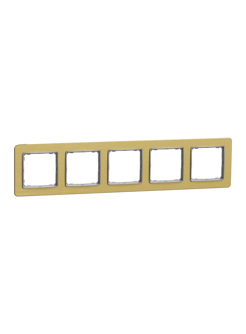 Sedna Elements, ramka 5-krotna, szczotkowane złoto