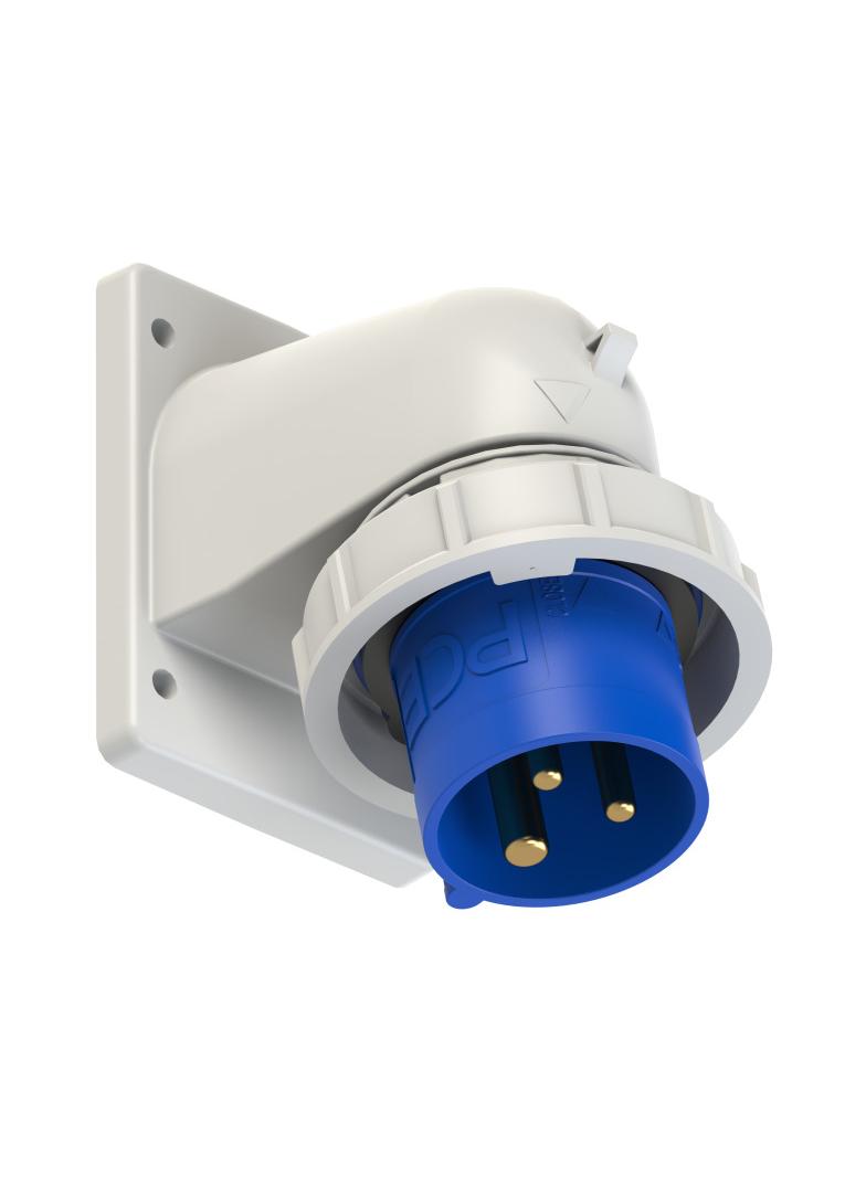 WTYCZKA TABL.KATOWA 16A 3P IP67 777132-6 PCE