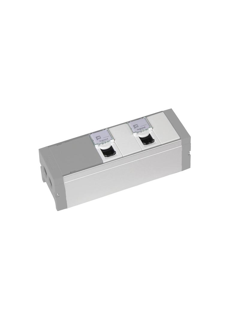 BLOK ZASILAJĄCY 2XRJ45 C6 FTP + 2X ZAŚLEPKA 1M, Legrand
