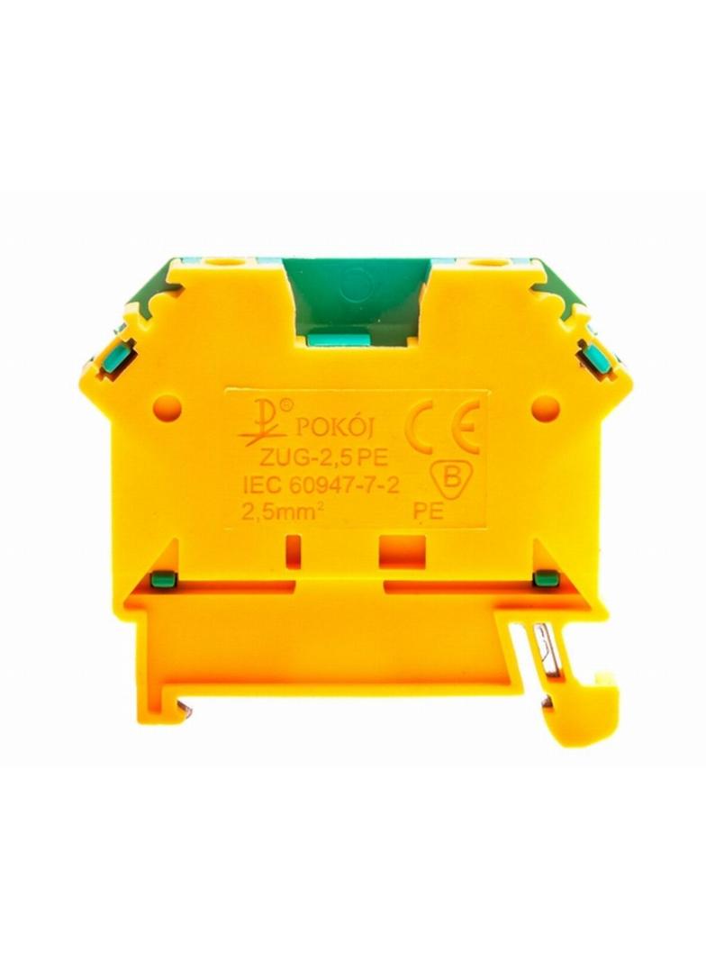ZUG-2,5PE ZŁĄCZKA OCHRONNA K.ŻÓŁTO-ZIELONY