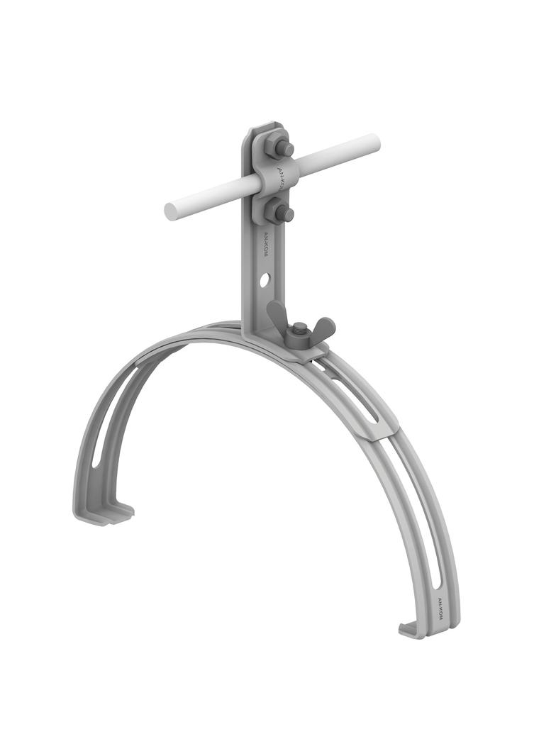 AN-14E/OG/-N Uchwyt gąsiorowy rozsuwany Z-śruba H=12 cm /OG/