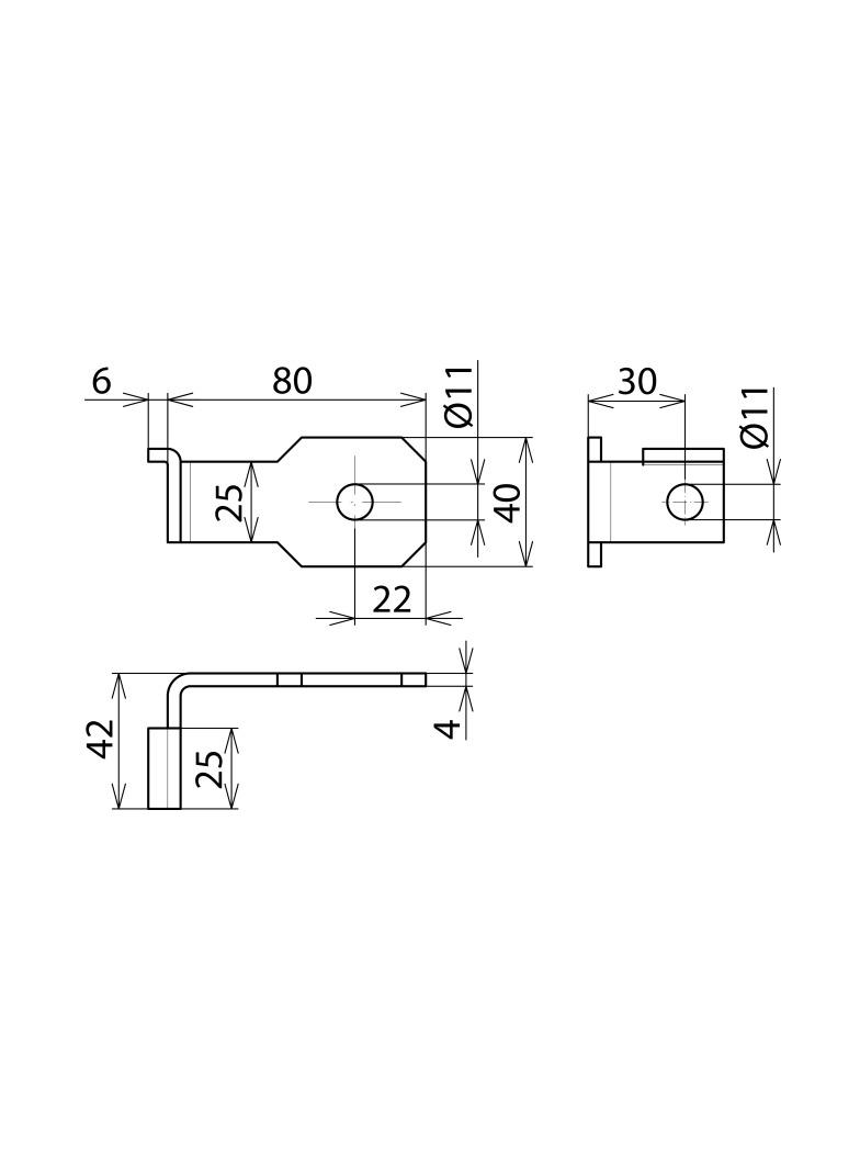 Kształtka przyłączeniowa wygięta