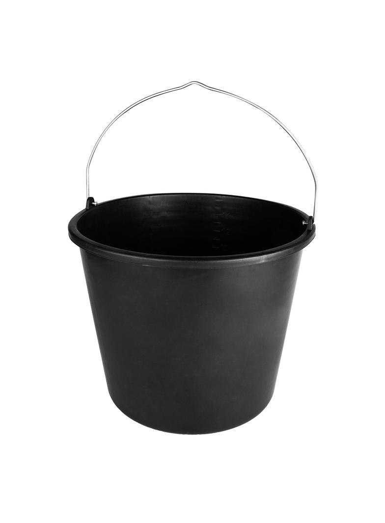 Wiadro budowlane 16 l, metalowy uchwyt