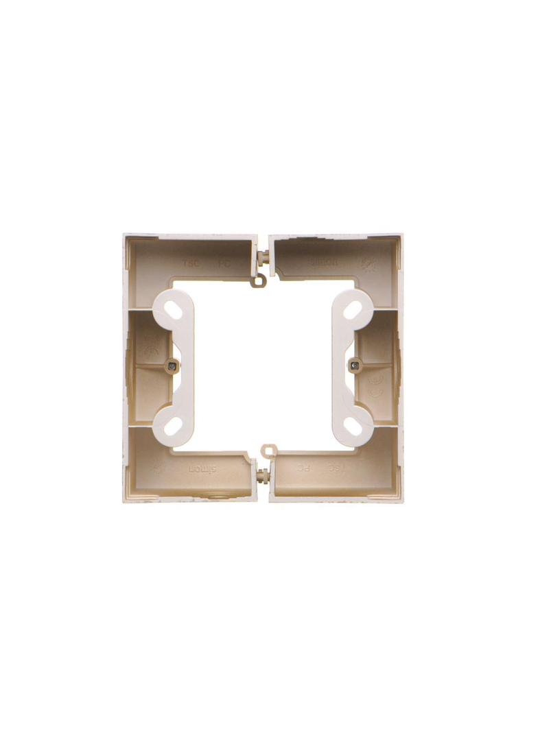Simon 55 Puszka natynkowa pojedyncza składana do ramek LINE/DUO (1 szt TSC/. = 2 elementy) Szampańsk